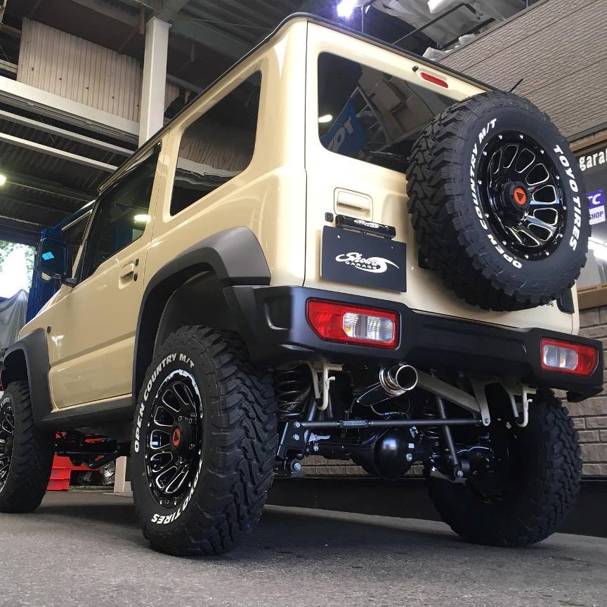 SHOWA GARAGE Adjustable Shock Absorbers for 3" / 75mm Lifted Jimny (2018-ON)