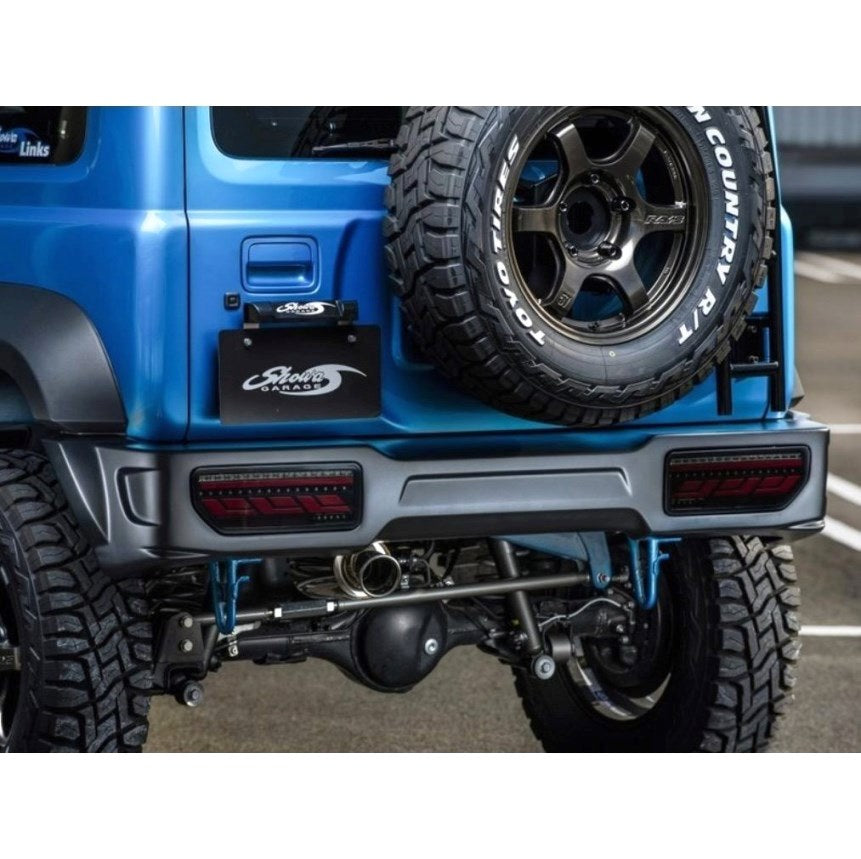 SHOWA GARAGE Front Rear Bumpers Skid Plate set type 1 Jimny JB74