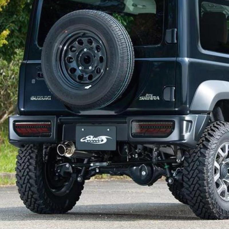 SHOWA GARAGE Front Rear Bumpers Skid Plate set type 2 Jimny JB74