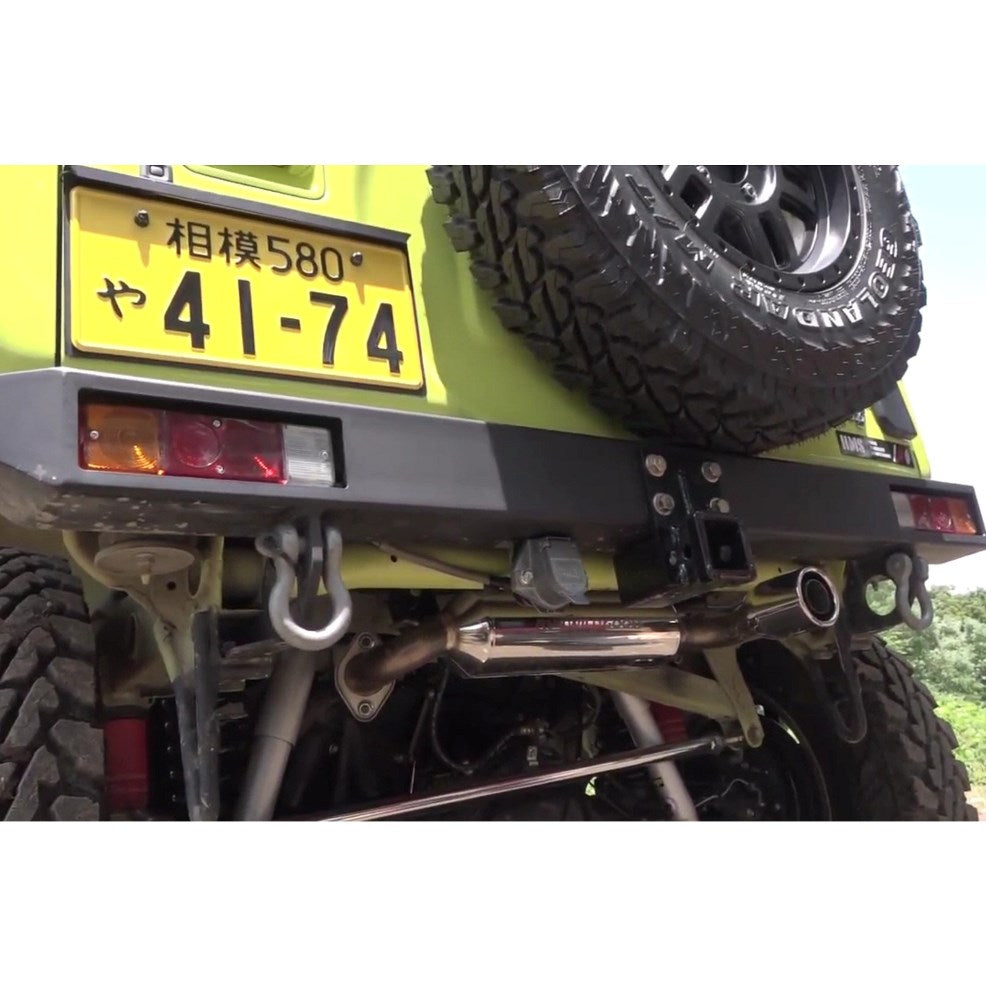 RV4 WILD GOOSE Heavy-duty Steel Rear Bumper type 1 Jimny (2018-ON)