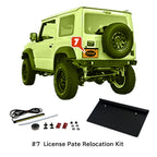 RV4 WILD GOOSE Heavy-duty Steel Rear Bumper type 1 Jimny (2018-ON)