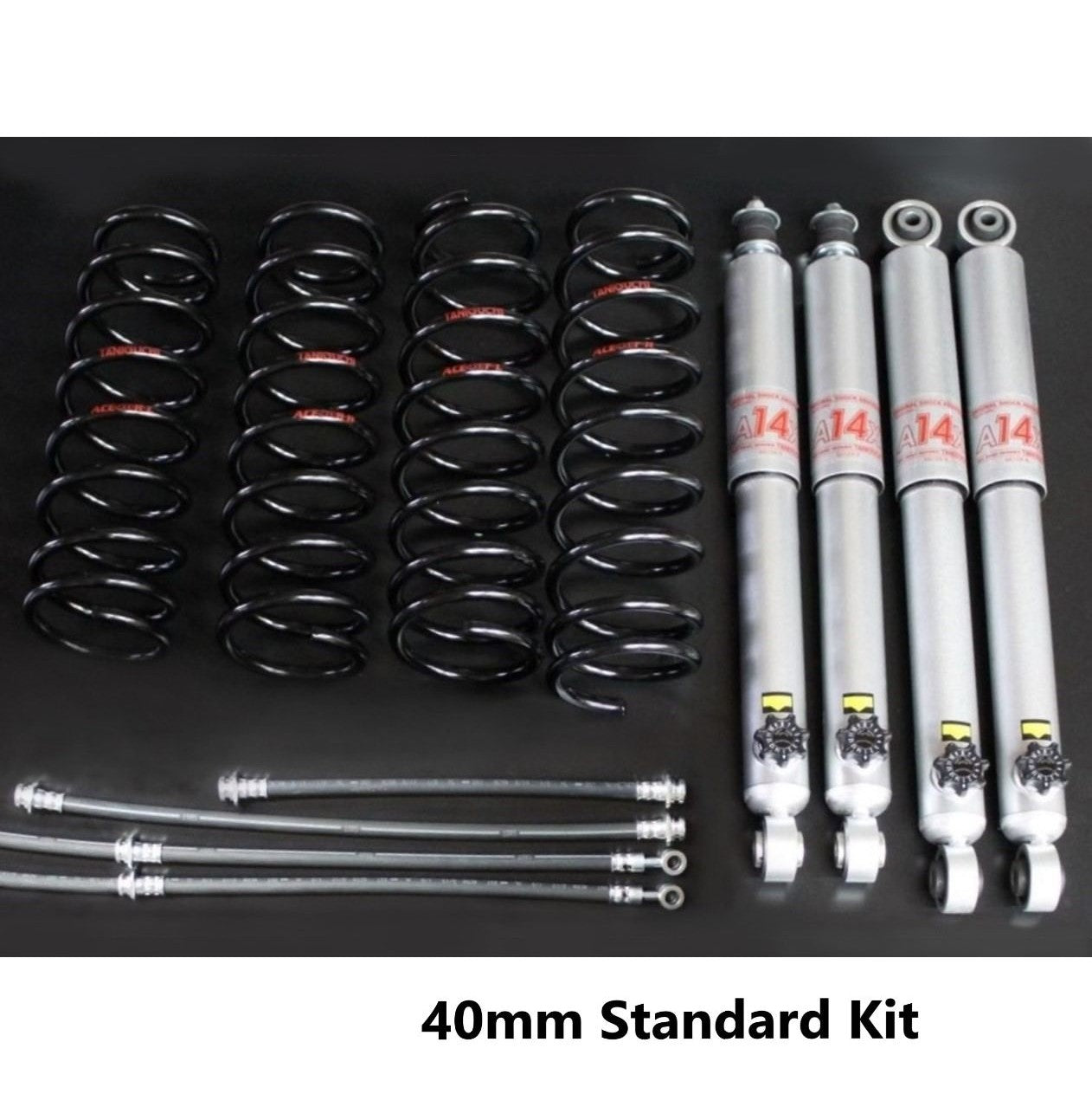 TANIGUCHI Adjustable Shock Absorbers for 2-3"/40-75mm lifted Jimny JB74 (2018-ON)