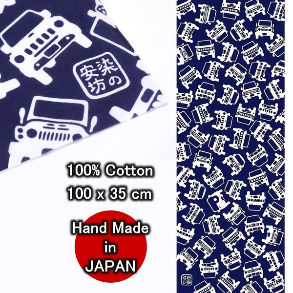 Japanese Traditional Craft "Tenugui" Hand-dyed Made Cotton Towel