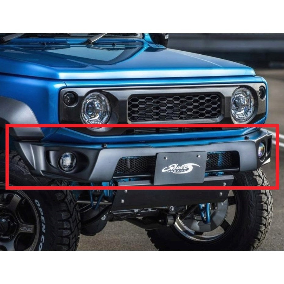 jb74kombi様 SHOWA GARAGE ABS Front Bumper Jimny JB74 Sierra 2018-ON from Japan