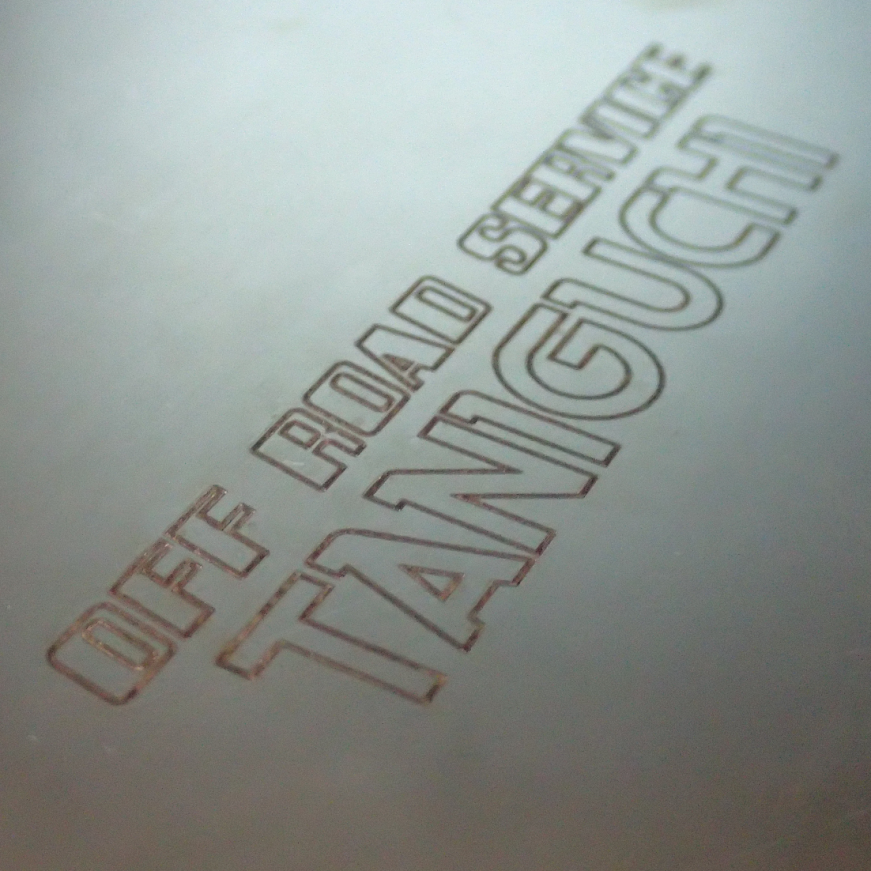 TANIGUCHI Spare Tire Plate for Jimny (1981-1995)