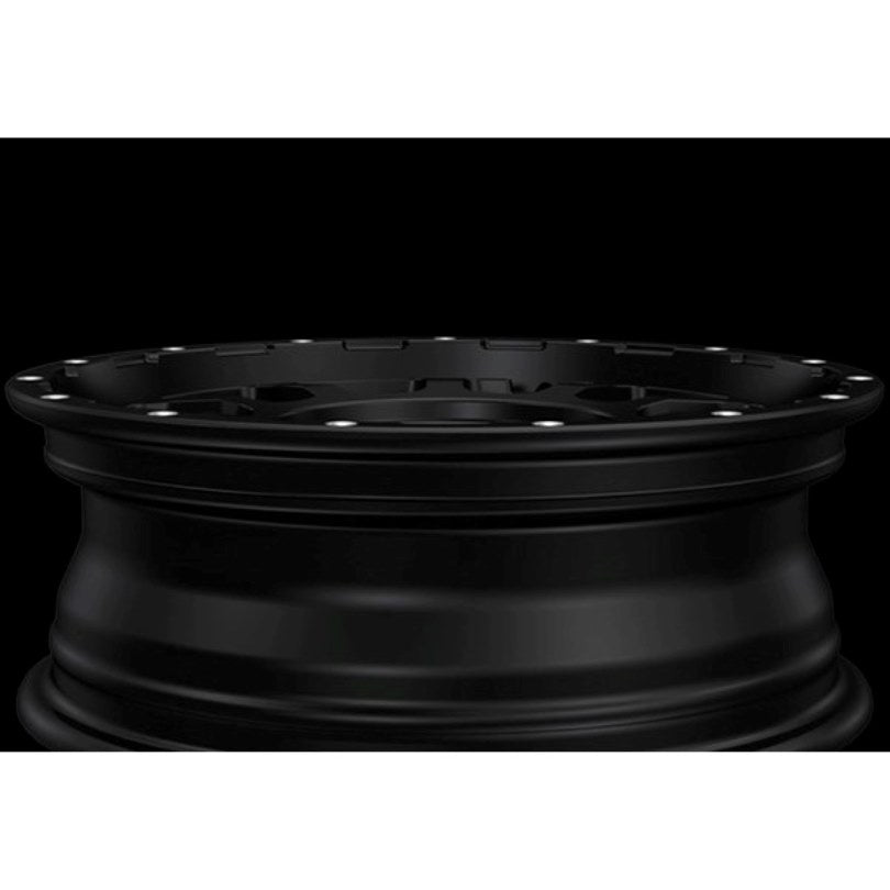 MID NITRO POWER M10 PERSHING Black Clear 16" Wheels for Jimny