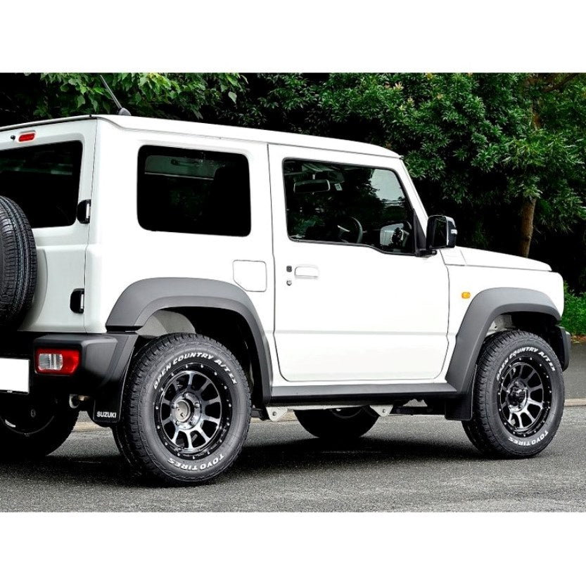 MID NITRO POWER M10 PERSHING Black Clear 16" Wheels for Jimny