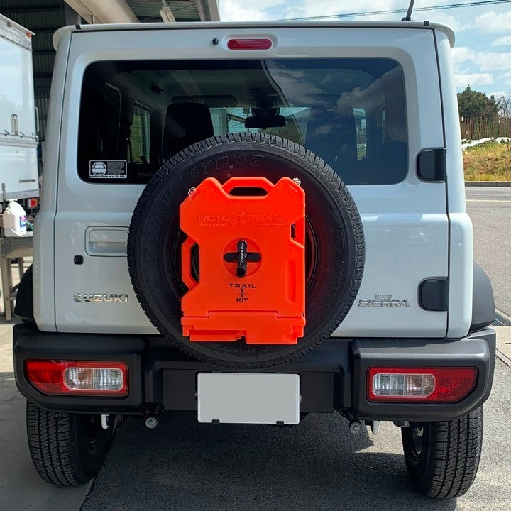 TANIGUCHI Rotopax Spare Tire Adjustable Mount Bracket for Jimny