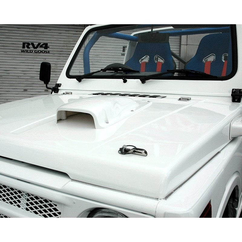RV4 WILD GOOSE Carbon FRP Power-Increase Air Scoop Jimny (1987-1998)
