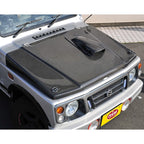 RV4 WILD GOOSE Carbon FRP Power-Increase Air Scoop Jimny (1987-1998)