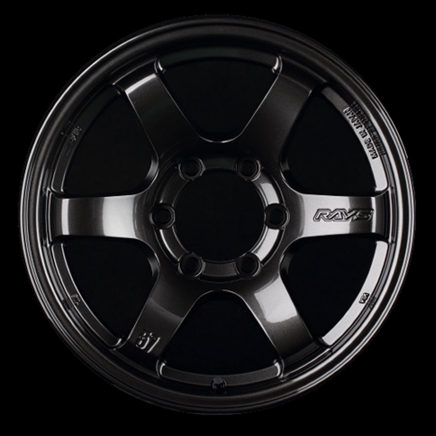 RAYS Gram Lights 57DR-X Super Dark Gunmetal 16" Wheels for Jimny