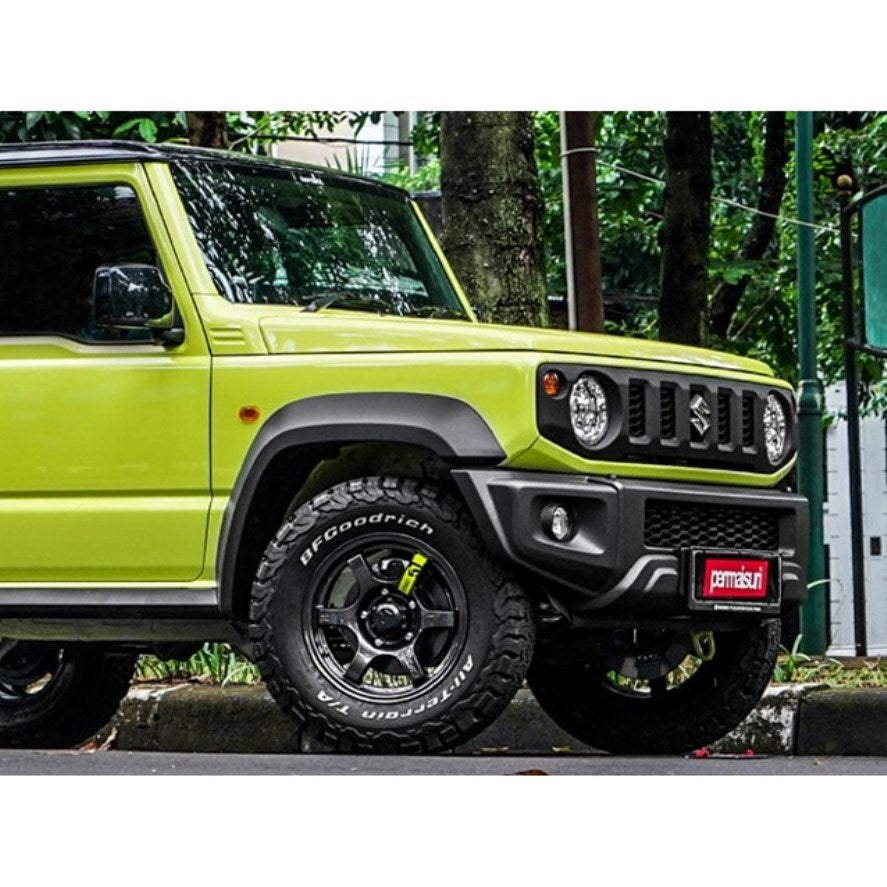 RAYS Gram Lights 57DR-X Super Dark Gunmetal 16" Wheels for Jimny