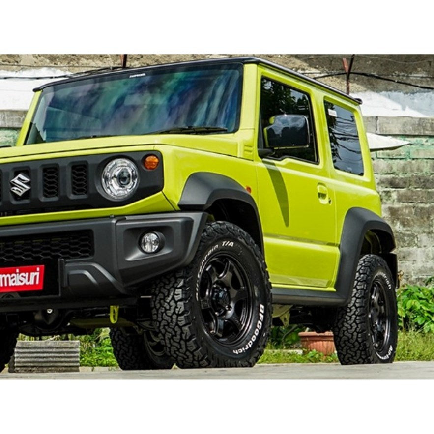 RAYS Gram Lights 57DR-X Super Dark Gunmetal 16" Wheels for Jimny