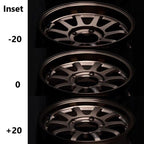 RAYS A-LAP-J Black Rim 16" Forged Wheels for Jimny