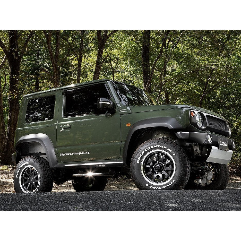 RAYS A-LAP-J Black Rim 16" Forged Wheels for Jimny