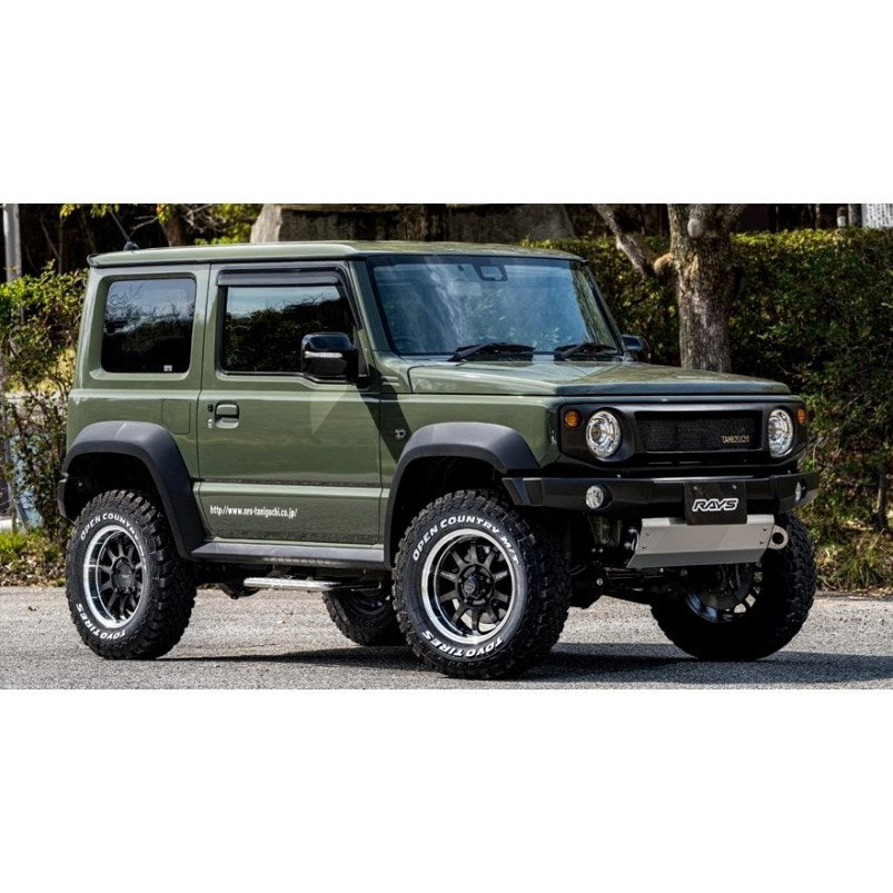 RAYS A-LAP-J Black Rim 16" Forged Wheels for Jimny