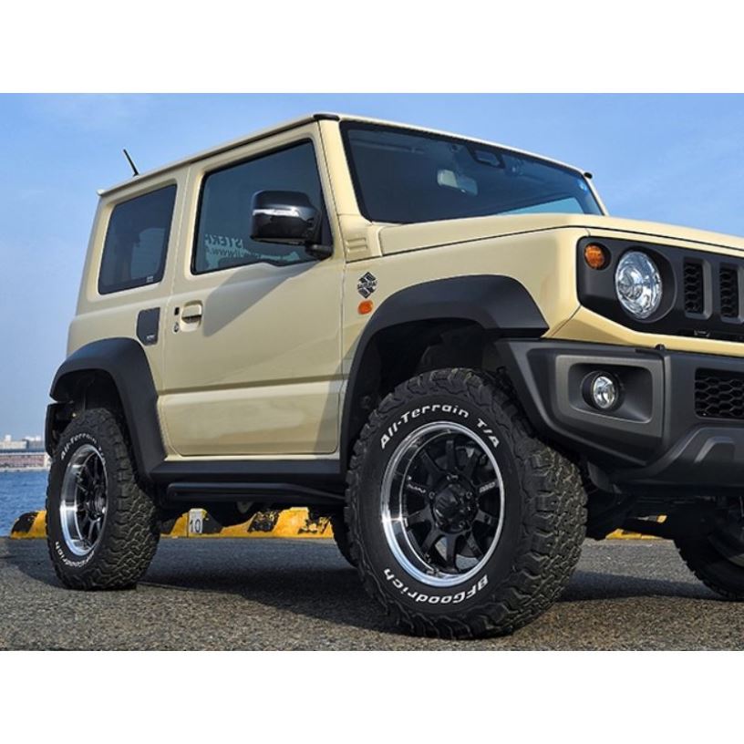 RAYS A-LAP-J Black Rim 16" Forged Wheels for Jimny