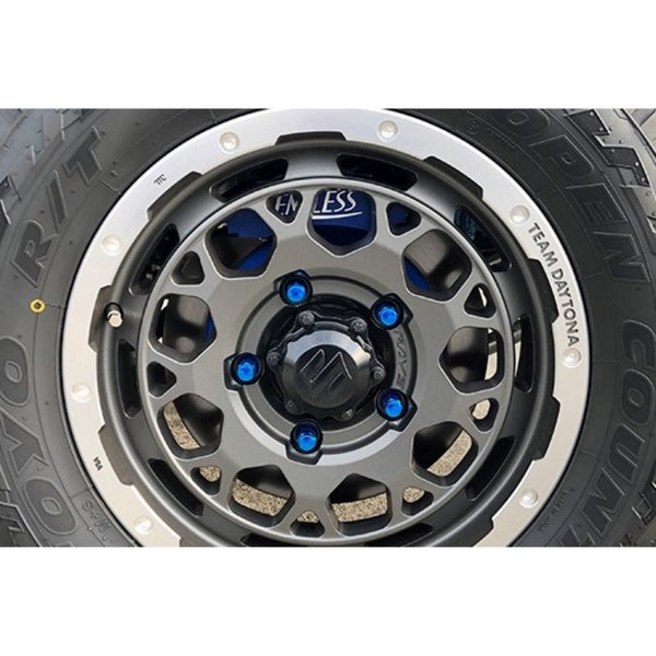 RAYS DAYTONA M9 Matte Gunmetal / Rim Diamond Cut 16" Wheels for Jimny
