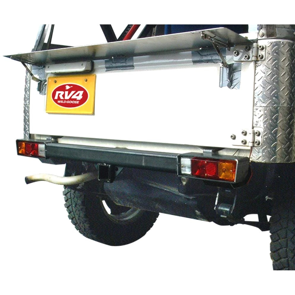 RV4 WILD GOOSE Heavy-duty Rear Bumper with Trailer Hitch Jimny (1981-1998)