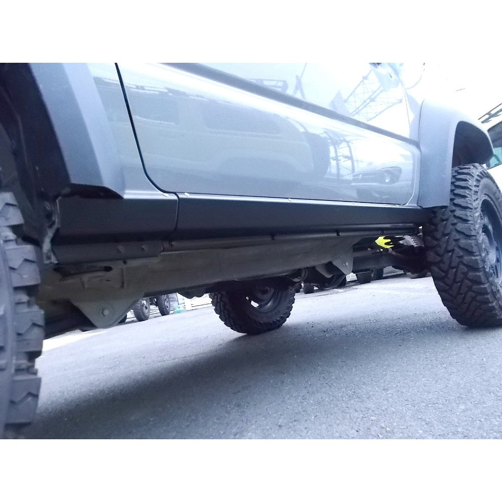RV4 WILD GOOSE Heavy-duty Steel Side Sill Guards Jimny JB74 (2018-ON)