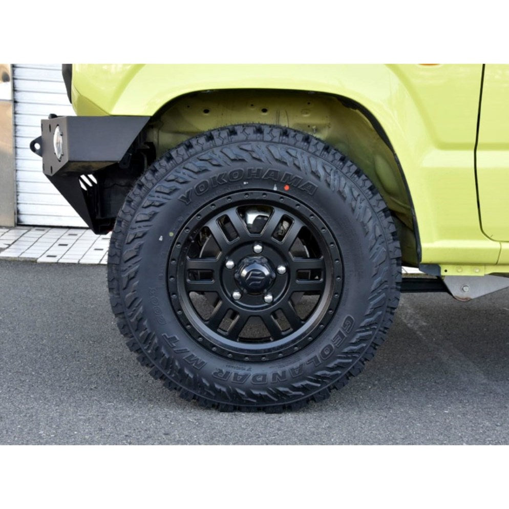 RV4 WILDGOOSE XC-GEAR Black 16" Wheels for Jimny