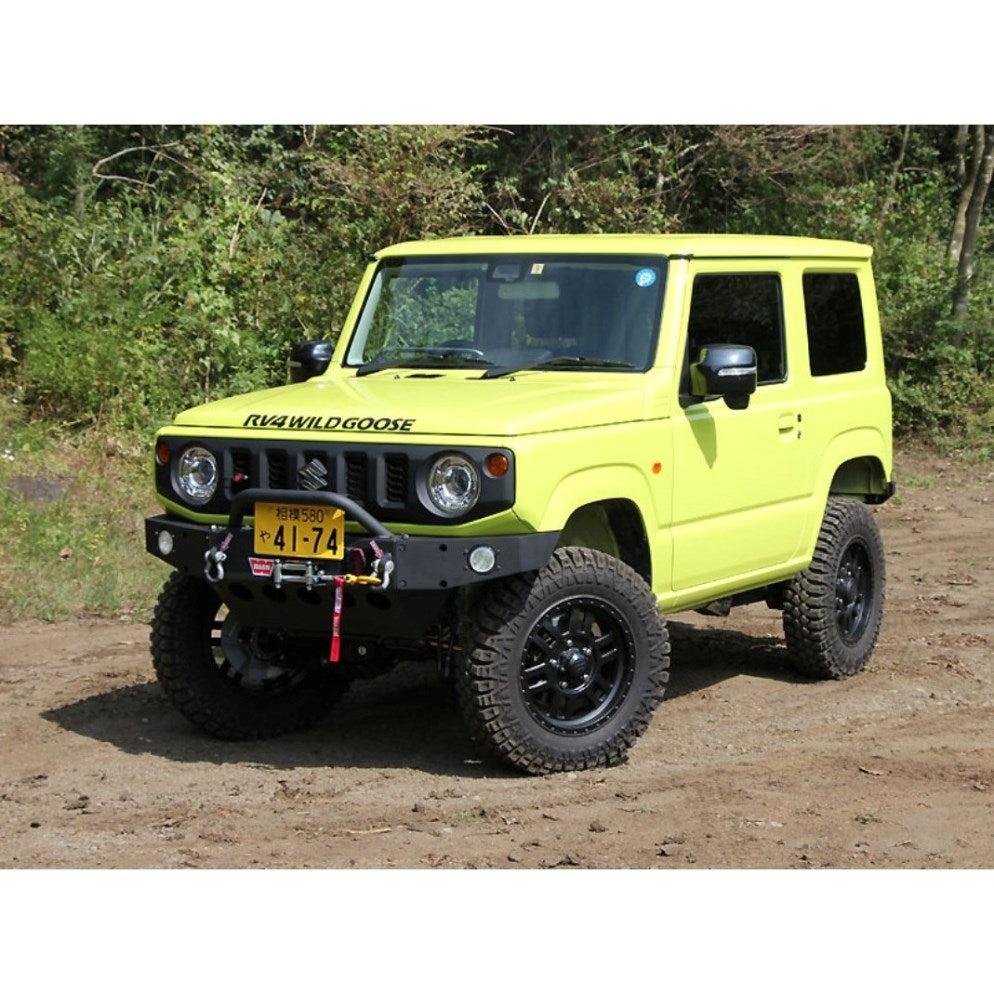RV4 WILDGOOSE XC-GEAR Black 16" Wheels for Jimny