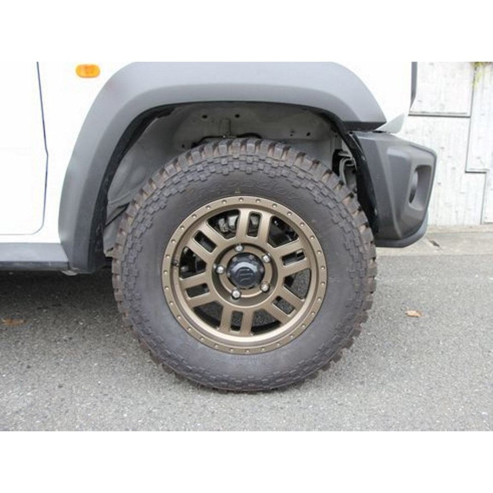 RV4 WILDGOOSE XC-GEAR Black 16" Wheels for Jimny