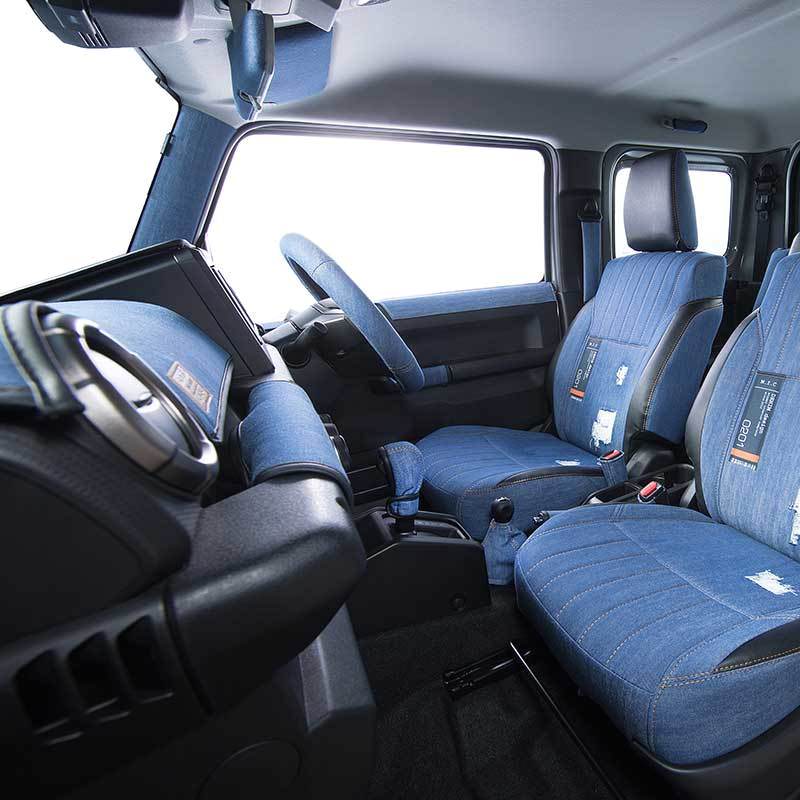 GRACE Denim Rear-view Mirror Cover Jimny (2018-ON)