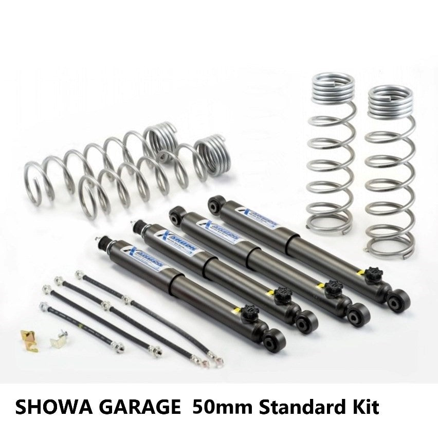 ジョニー SHOWA GARAGE 50mm Lift Adjustable Coil Springs Jimny JB74