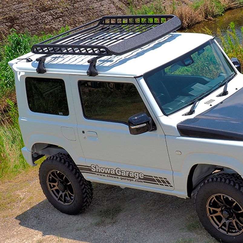 INNO Square Roof Bars with Rain Gutter Foot Jimny (2018-ON)