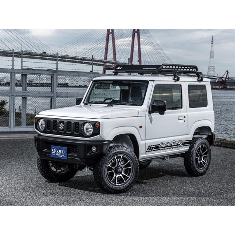 INNO Square Roof Bars with Rain Gutter Foot Jimny (2018-ON)