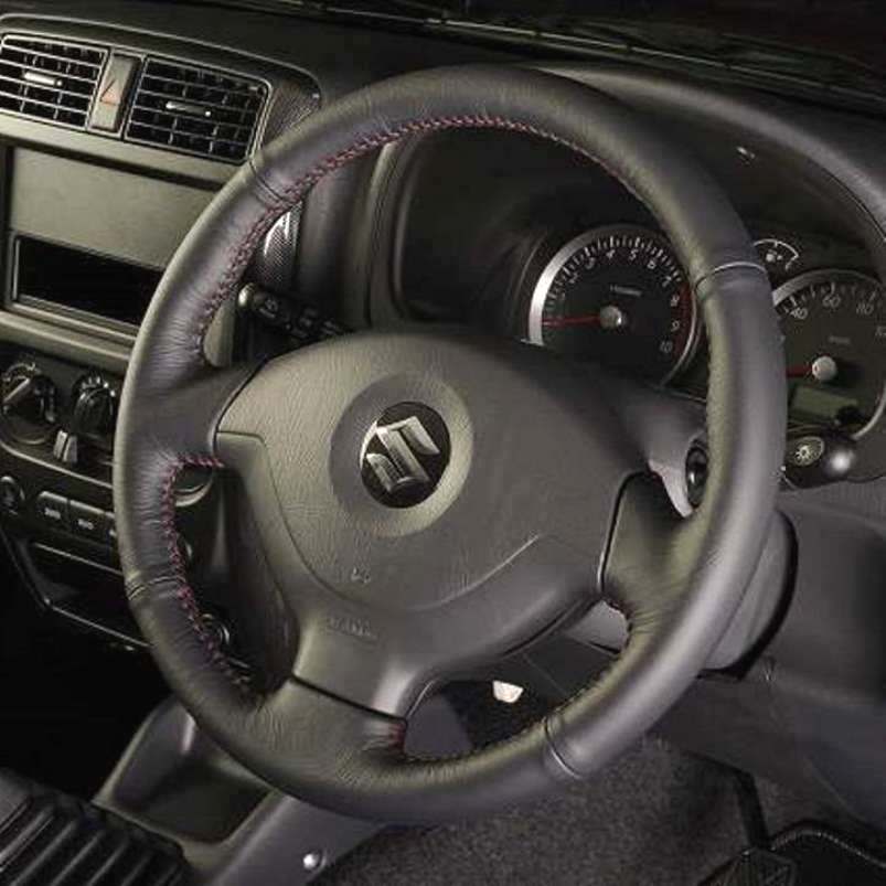 SHOWA GARAGE Genuine Leather Steering Wheel for Jimny (2004-2018)
