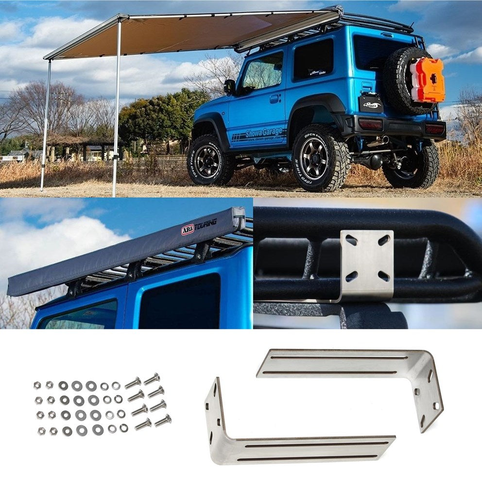 SHOWA GARAGE Rain Gutter Roof Rack M-size Wide for Jimny (2018-ON)