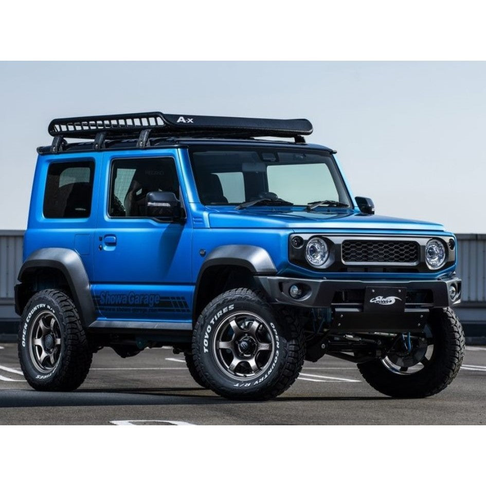 SHOWA GARAGE Rain Gutter Roof Rack L-size Wide for Jimny (2018-ON)