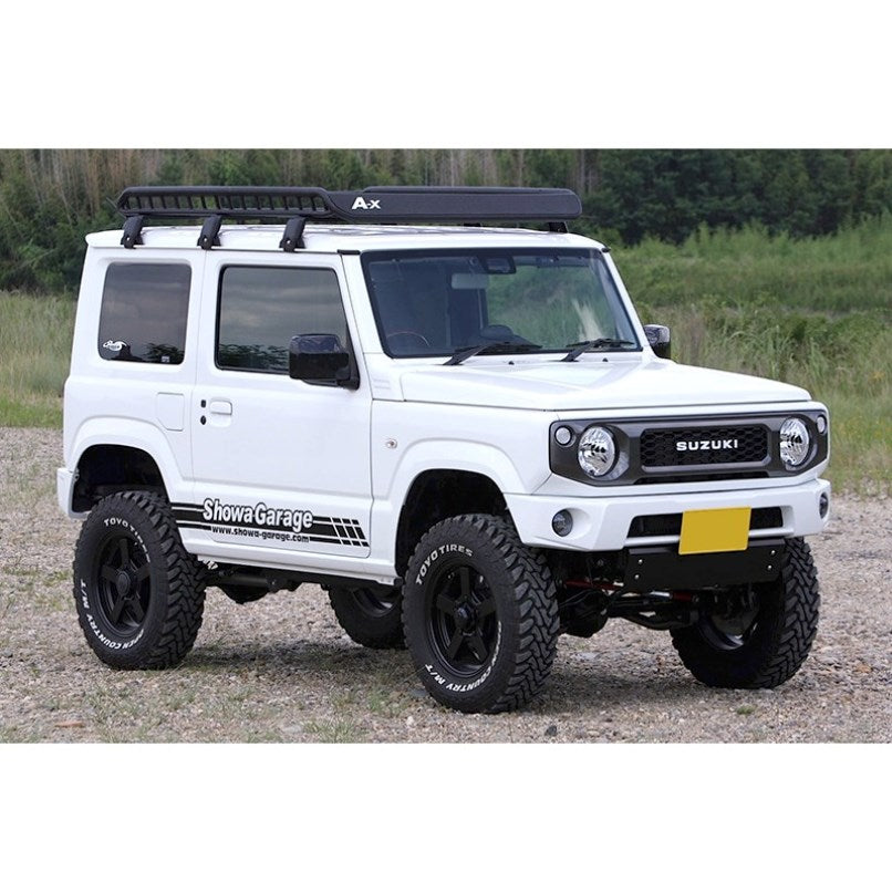 SHOWA GARAGE Rain Gutter Roof Rack L-size Wide for Jimny (2018-ON)