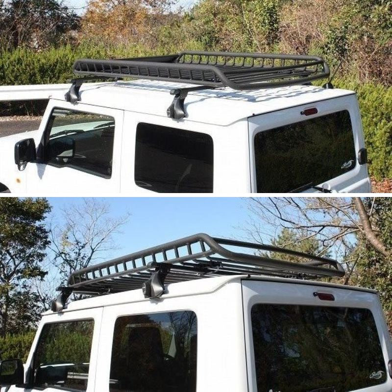 INNO Square Roof Bars with Rain Gutter Foot Jimny (2018-ON)