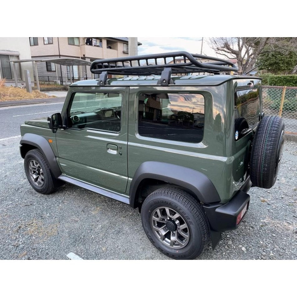 SHOWA GARAGE Rain Gutter Roof Rack M-size Wide for Jimny (2018-ON)