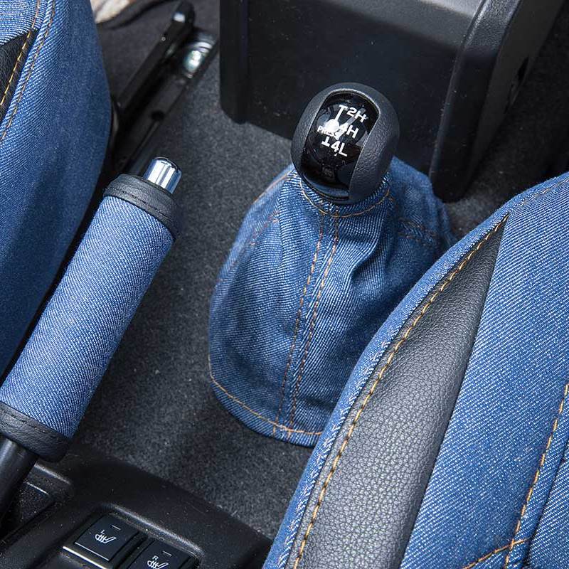 GRACE Denim Shift Knob Grip & Boot Covers Jimny (2018-ON) AT
