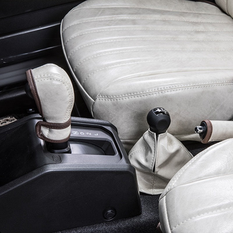 GRACE Leather Shift Knob Grip & Boot Covers Jimny (2018-ON) AT