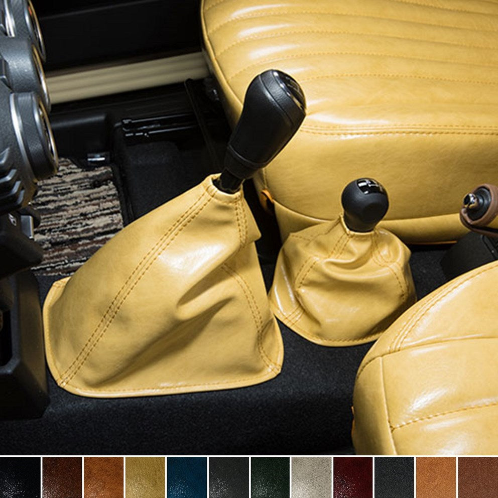 GRACE Leather Shift Knob Grip & Boot Covers Jimny (2018-ON) MT