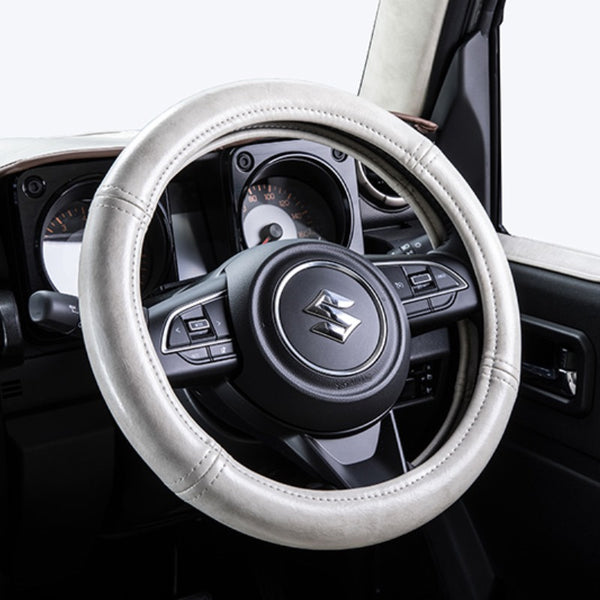 GRACE Synthetic Leather Steering Wheel Cover