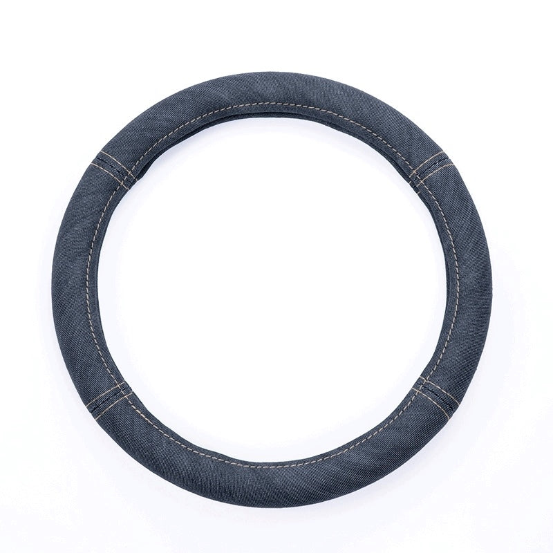GRACE Denim Steering Wheel Cover