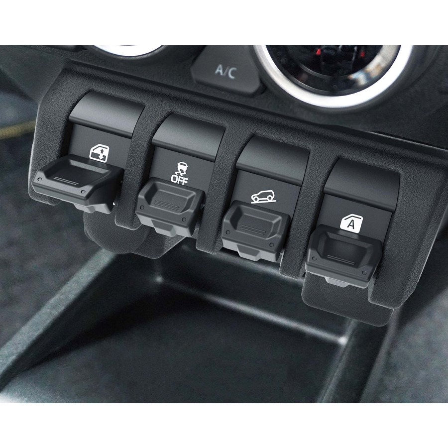 EXEA set of four Switch Extenders black Jimny (2018-ON)