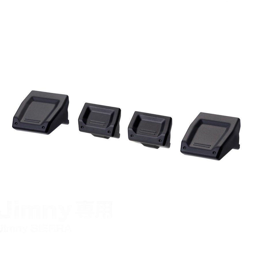 EXEA set of four Switch Extenders black Jimny (2018-ON)