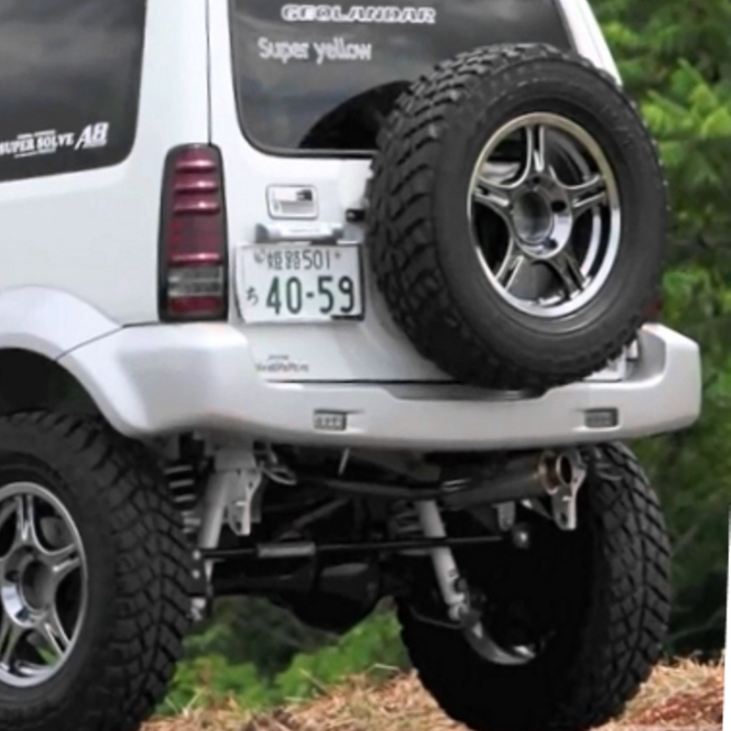 TANIGUCHI Rear Bumper Jimny JB43 (1998-2018)