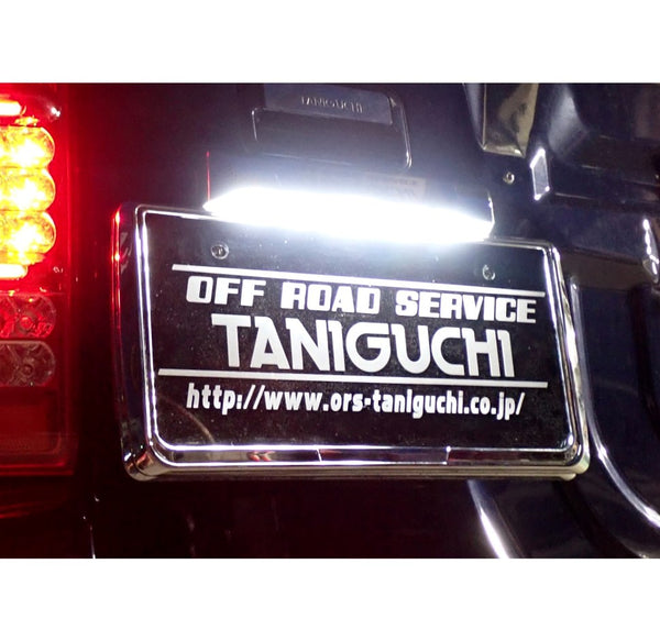 TANIGUCHI License Plate Relocation Bracket with LED Waterproof Light