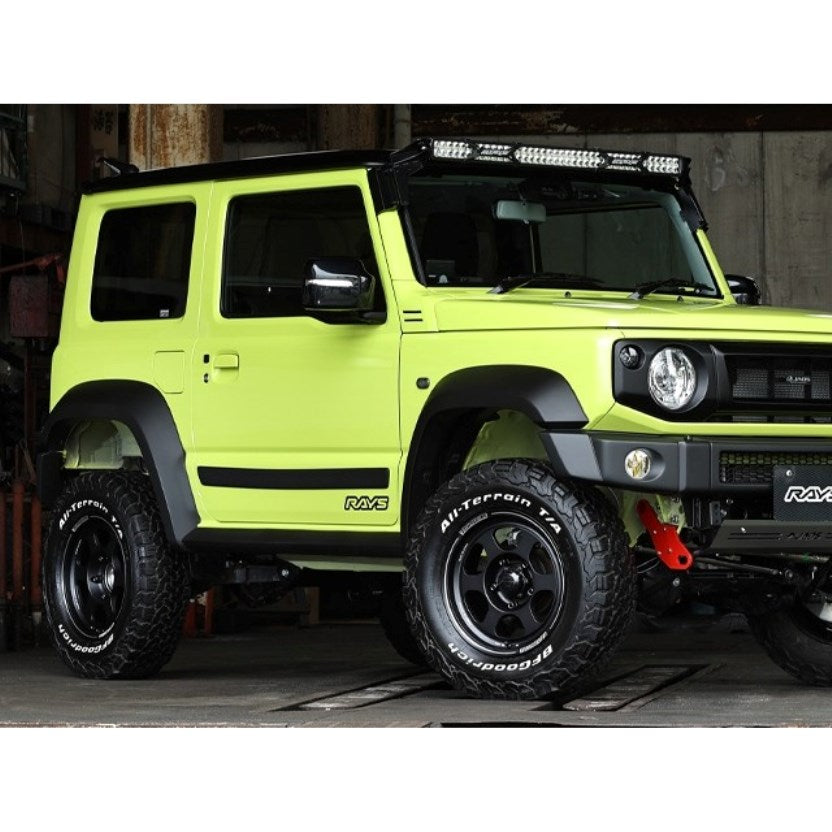 RAYS VOLK RACING TE37XT Blast Black 16" Forged Wheels for Jimny