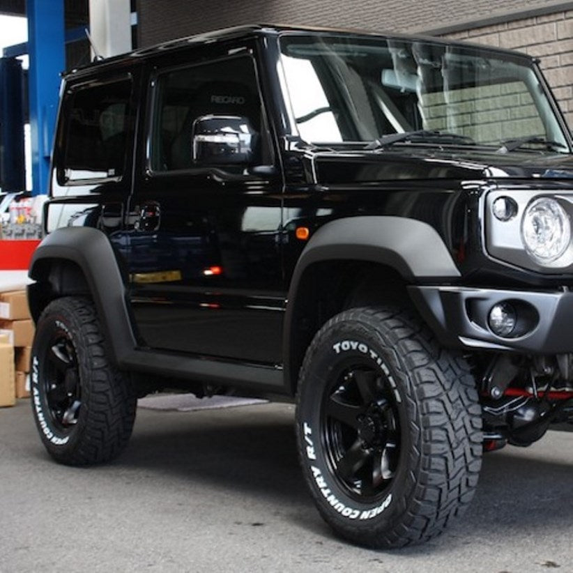 SHOWA GARAGE Type-M Glossy Black 16" Wheels for Jimny