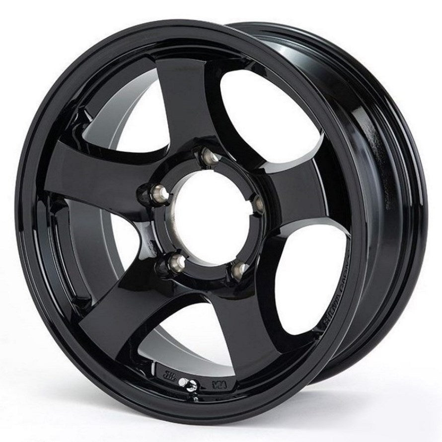 SHOWA GARAGE Type-M Glossy Black 16" Wheels for Jimny
