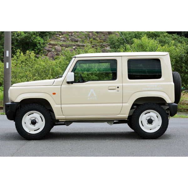 APIO WILDBOAR SR White 16" Wheels for JDM Jimny